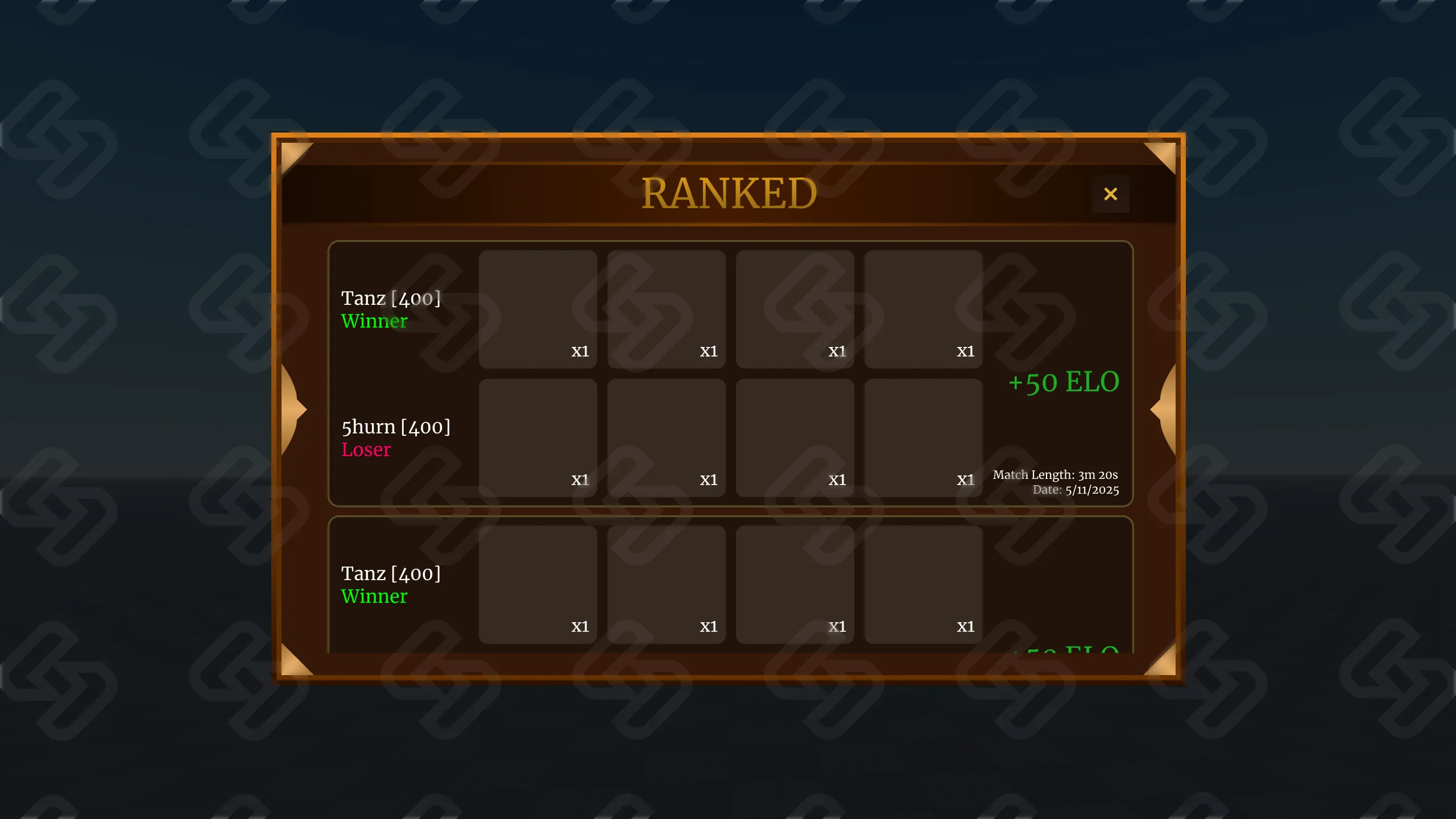 Bannerfall — Ranked