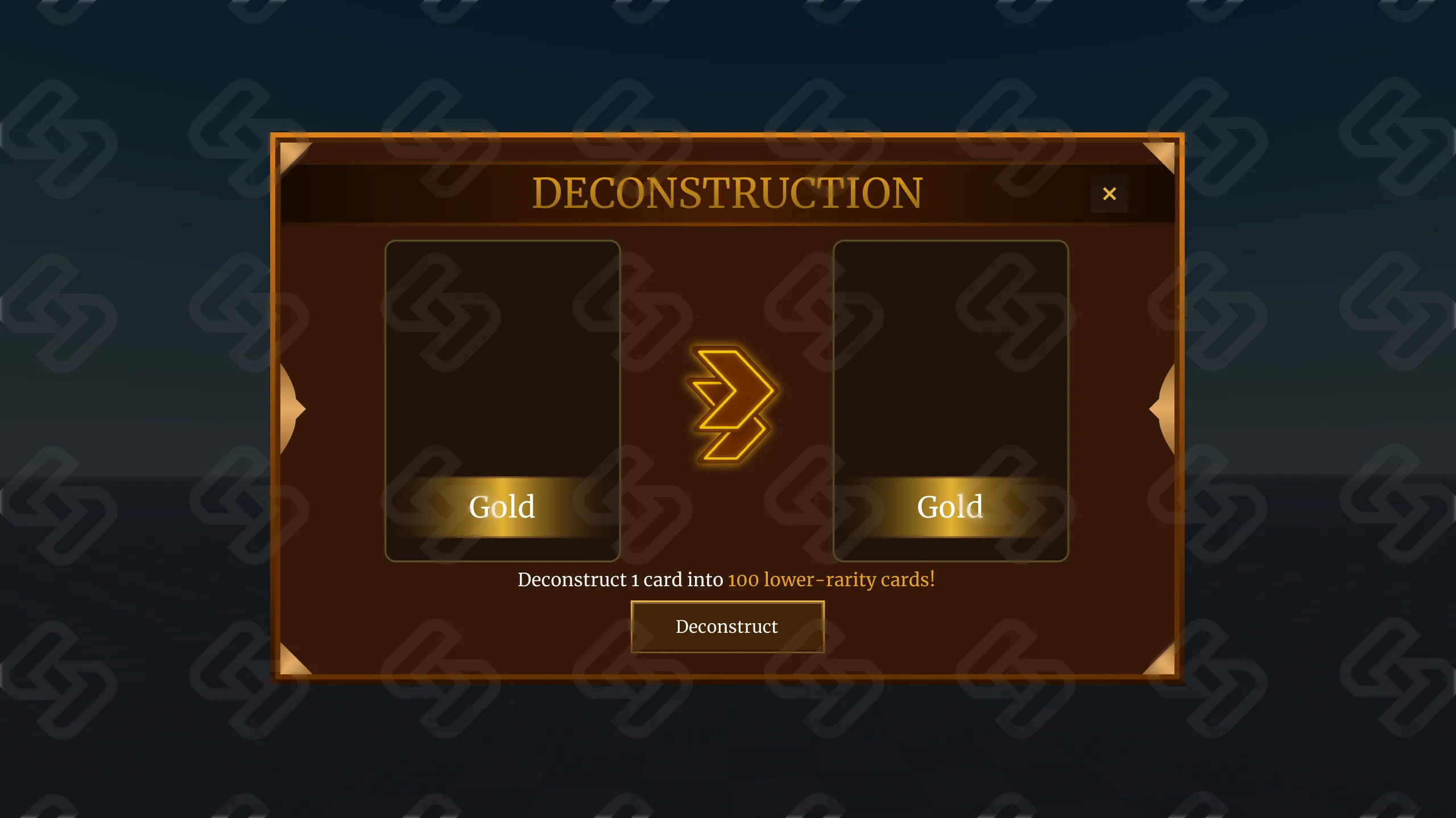Bannerfall — Deconstruction