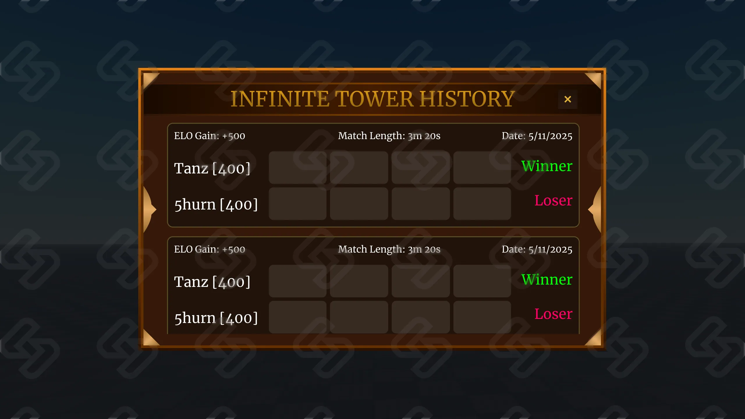 Bannerfall — Tower History