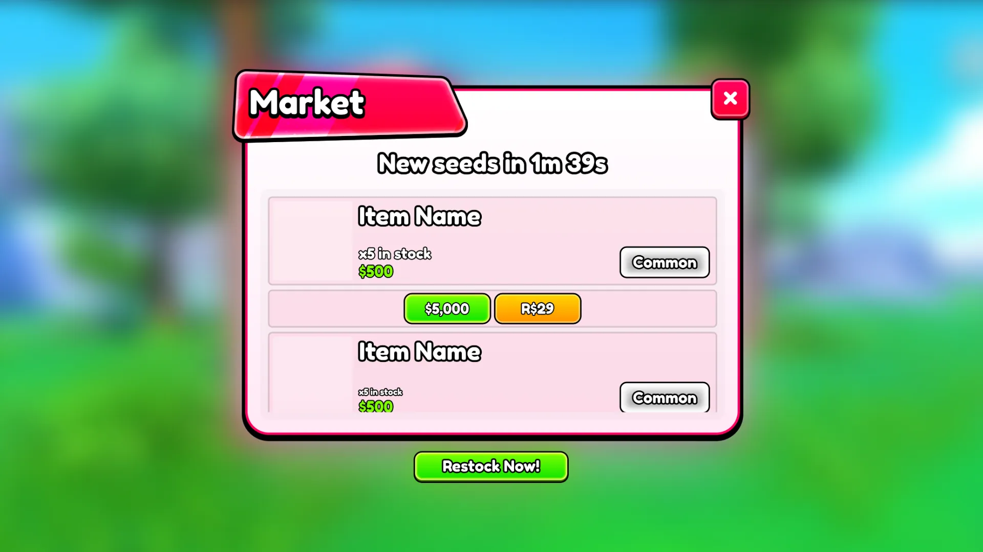 Candy Bar 3 Light Mode — Market