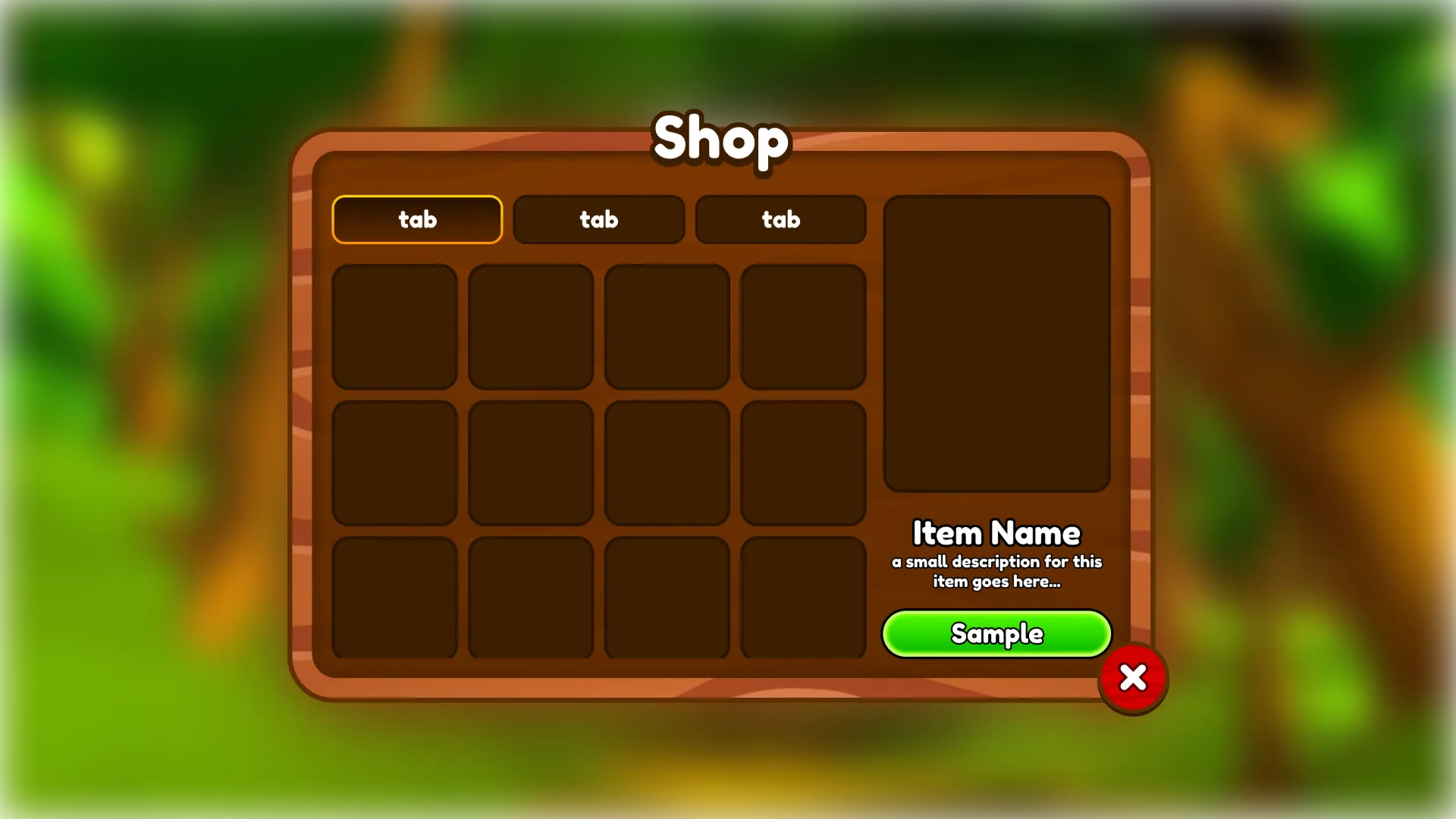 Oakfield — Shop