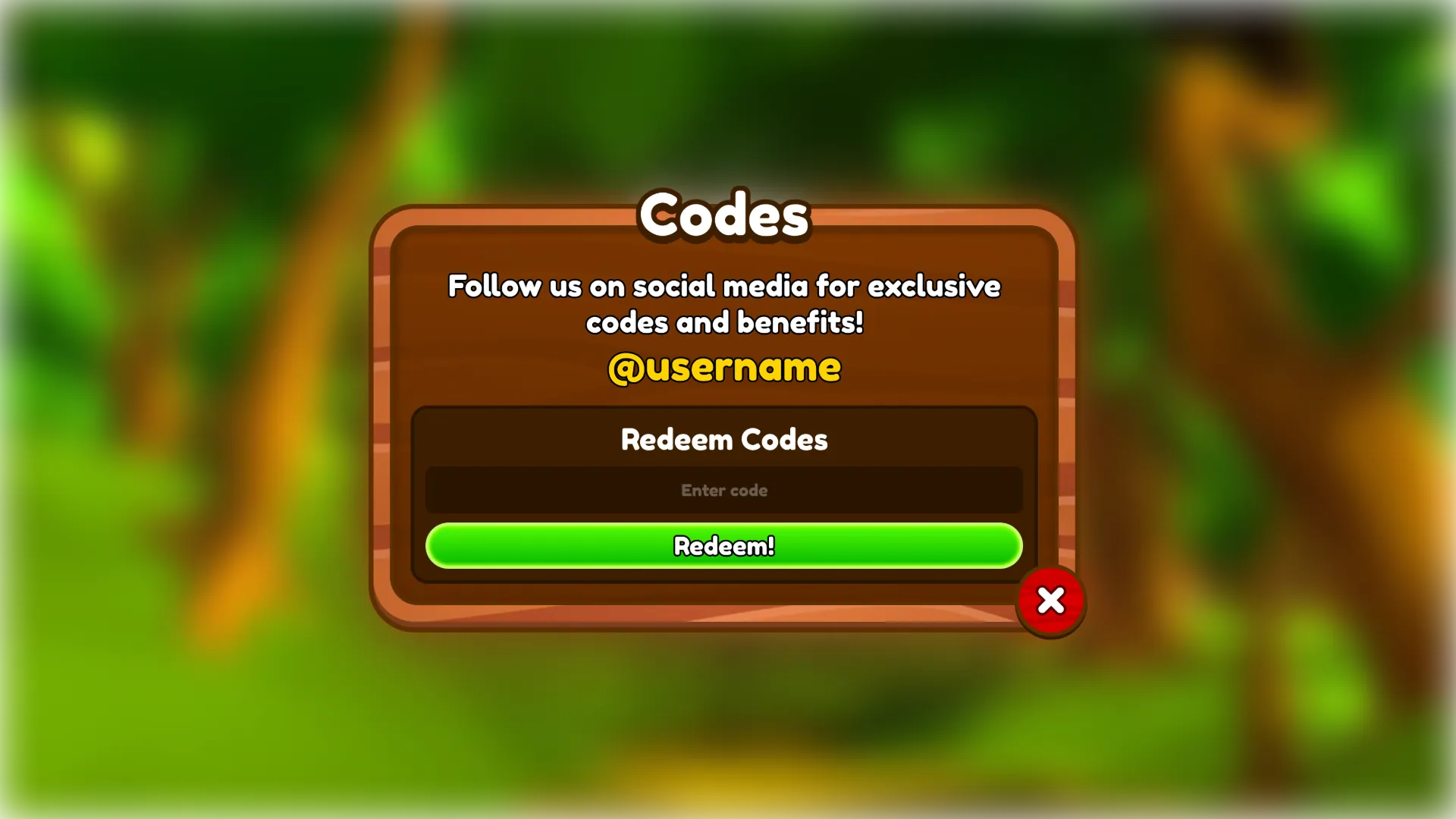 Oakfield — Codes