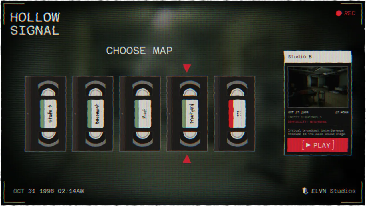 HollowSignal — Choose Map