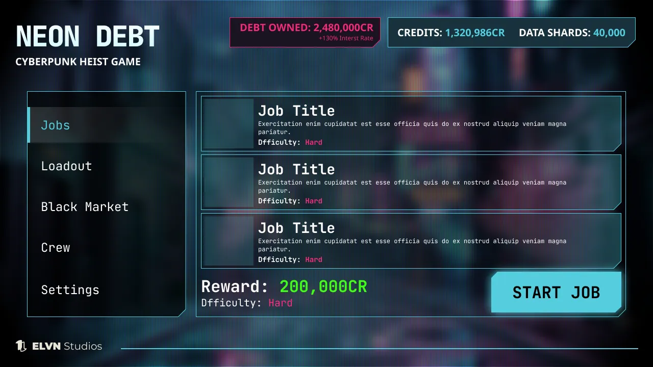 Neon Debt