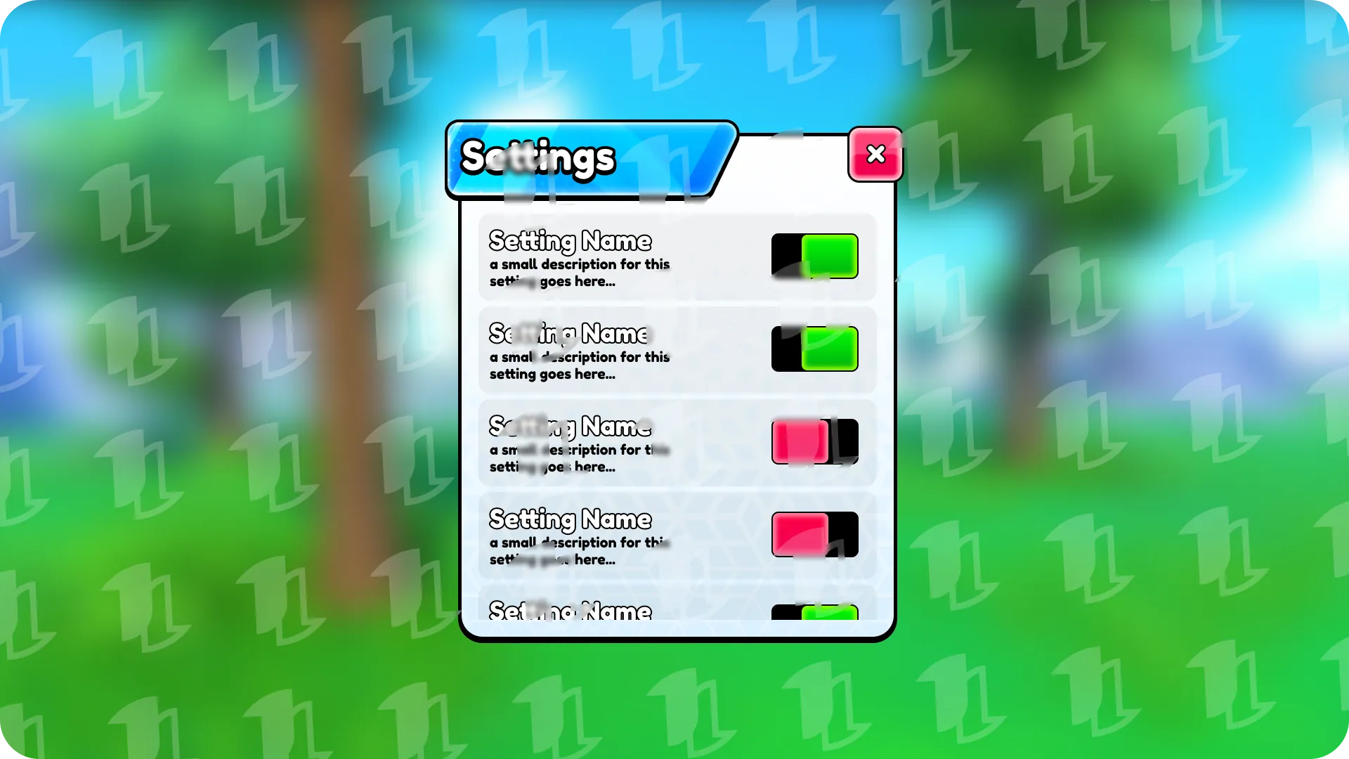 Candy Bar Light Mode — Settings