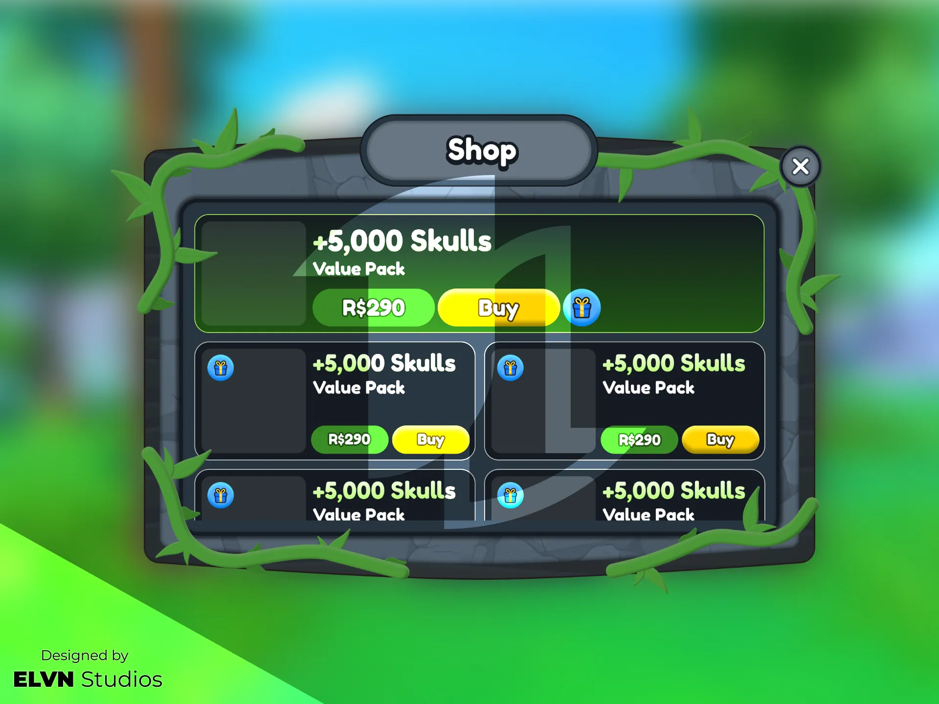 Rock Nature Theme — Shop