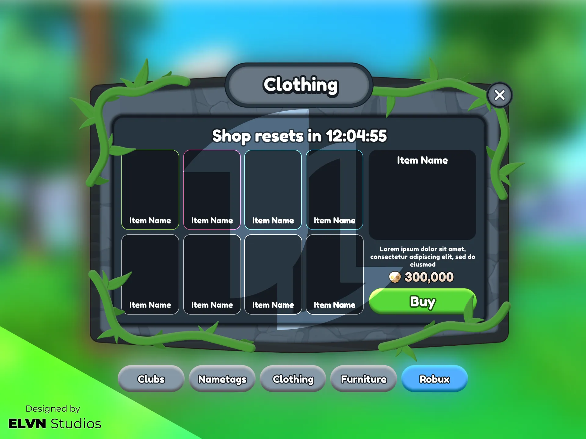 Rock Nature Theme — Clothing