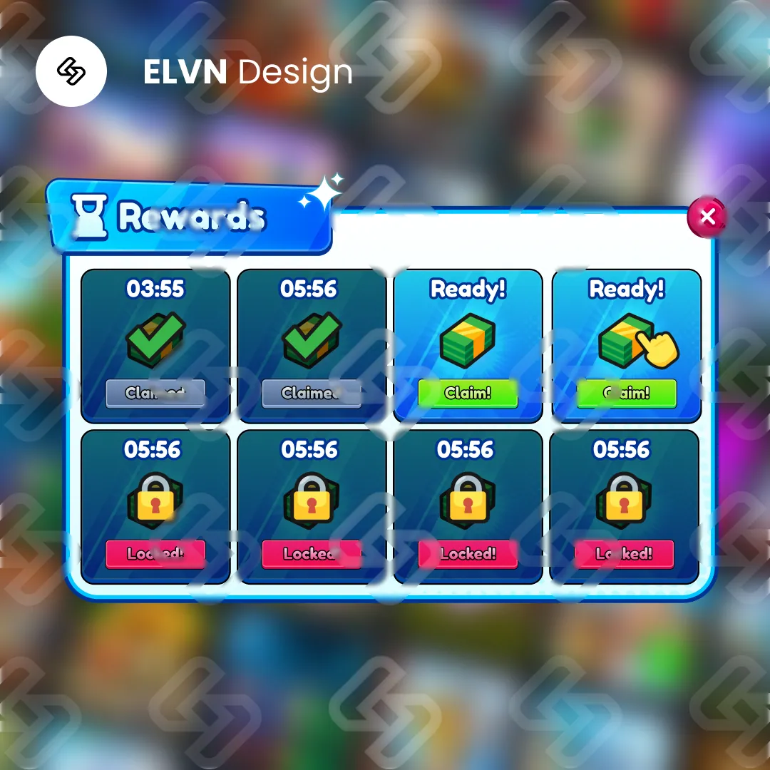 Neon Edge Candy Bar — Rewards