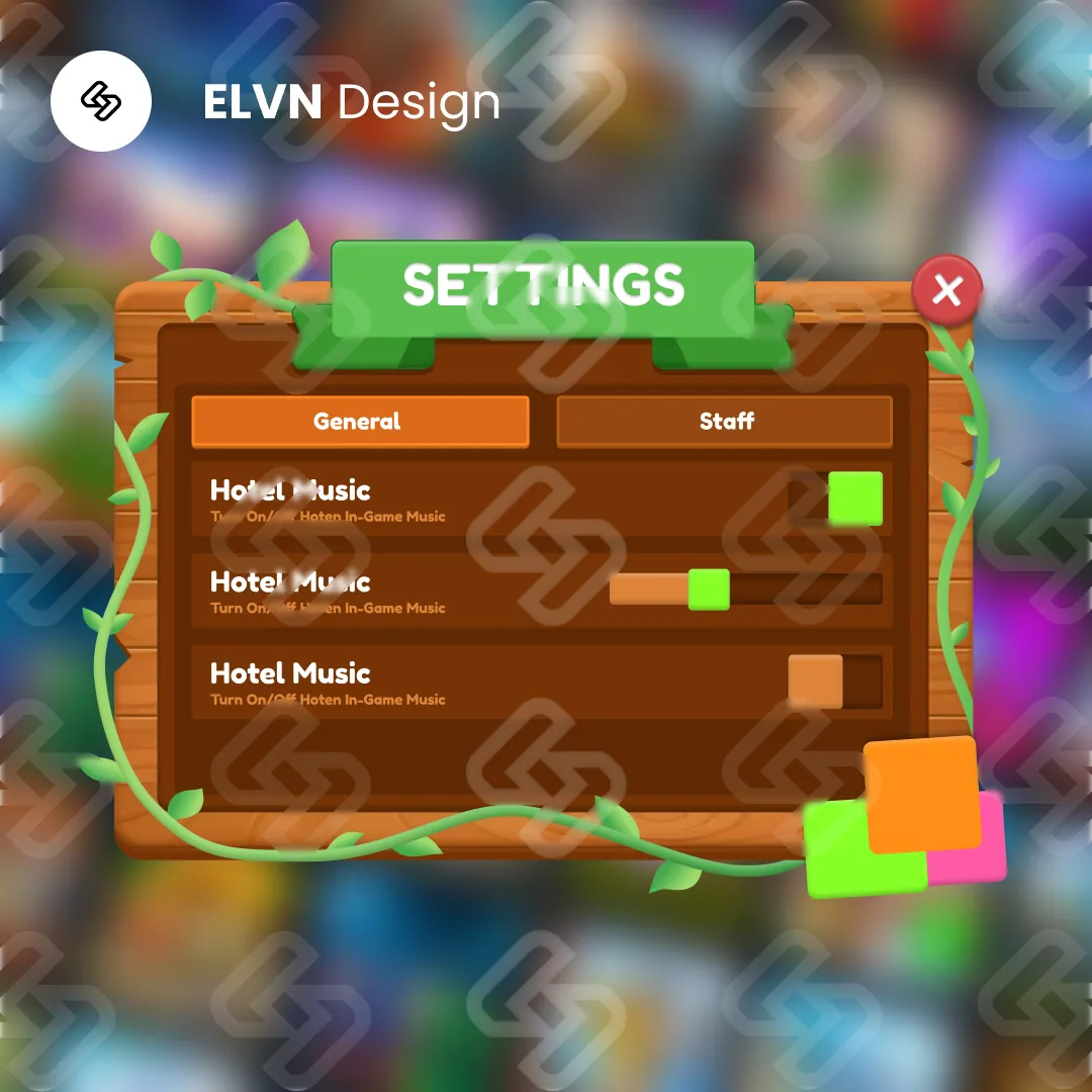 Cartoon Nature Series — Settings