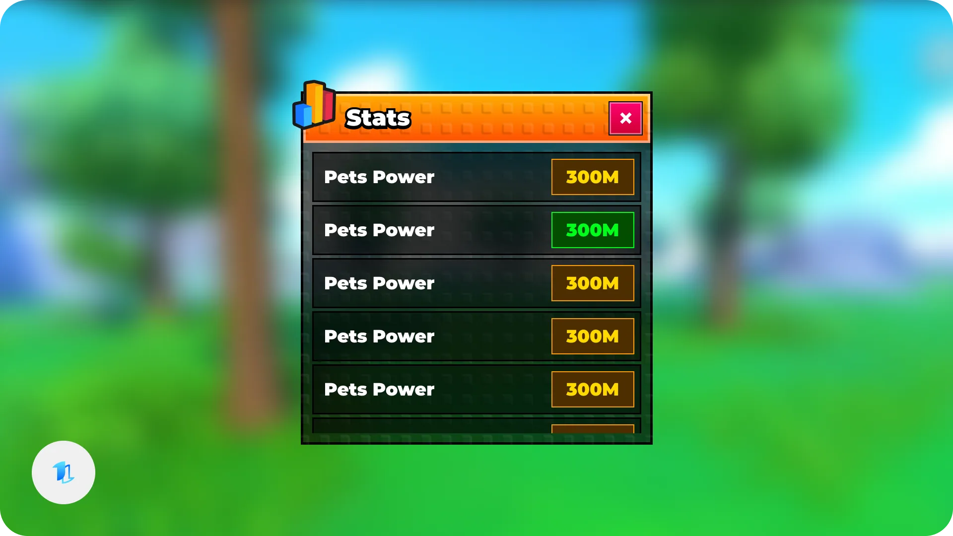 Studded Classic Set — Stats