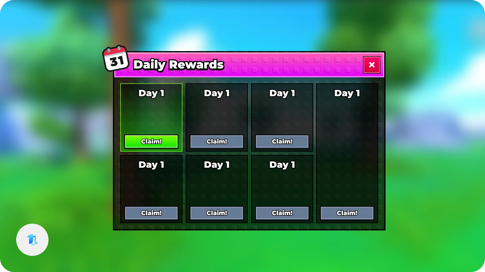 Studded Classic Set — Daily Rewards