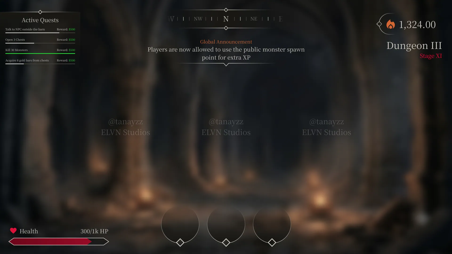 AshenCrown — HUD